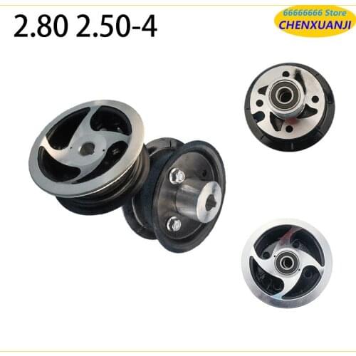 2.80/2.50-4 2.50-4 Aluminium Alloy Wheel Rim 4 Inch Hub for MiNi Moto ATV & Go Kart Electric Scooters Tire 1 pcs