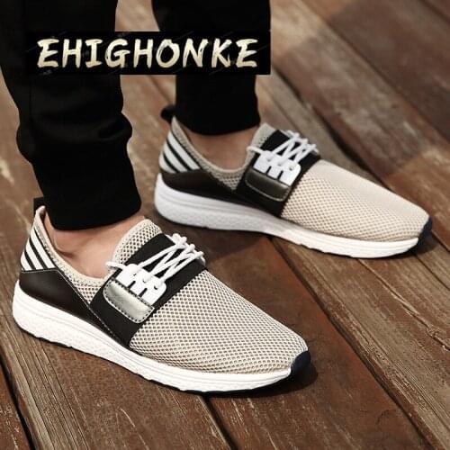 Fashion new casual breathable mesh mens shoes training sports shoes blouse mens shoes tennis trainer walking tennis outdoor Y7