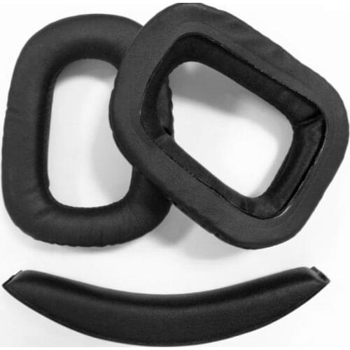 Replacement Ear Pads Cushions and headband Set For Logitech G430 G930 headphones