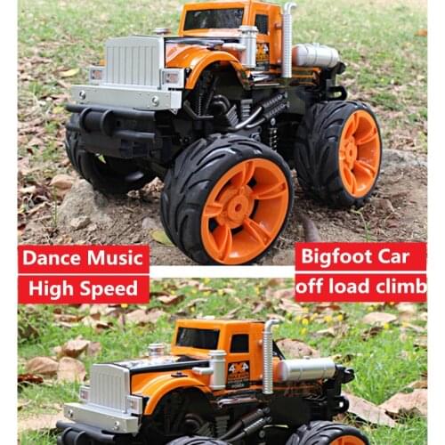 Waterproof RC Dancing car 2.4G 1/12 4WD full scale remote control rock crawl off load climbing electric rc car can dance music