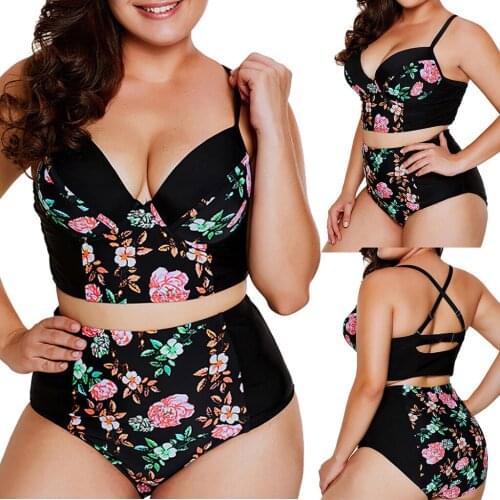 Halter High Waist Slimming Swimsuit Korean Ins Style 2021 New Bikini Sexy Hot Spring Swimsuit For Swimwear Women
