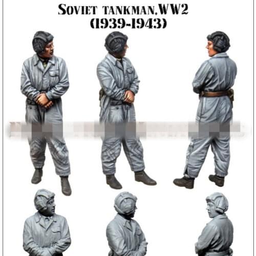1/35 Resin Figure Model kits Unassambled Unpainted GK kits 974