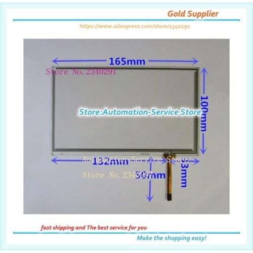7 Inch Touch Screen For GPS DVD Navigation KDT-5229 Industrial Touch Panel Screen 165*100 New