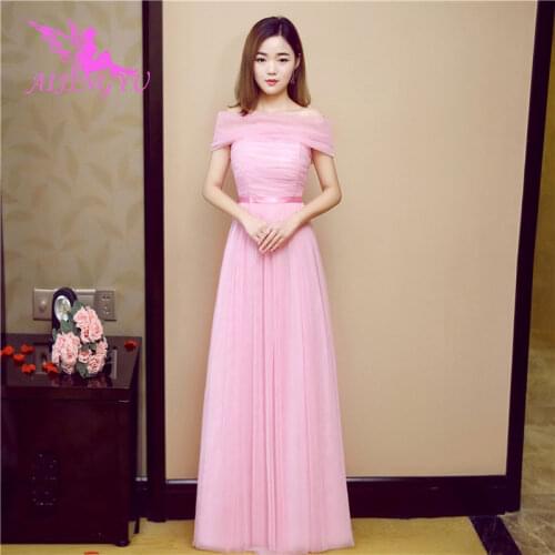 AIJINGYU 2021 2020 hot plus size bridesmaid dresses short wedding party dress