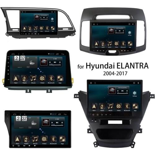 Topnavi Car Players for Hyundai Elantra Avante MD 2004-2011 2012 2016 2017 Auto Head Unit Radio Android 7.1 with Octa 8 Core