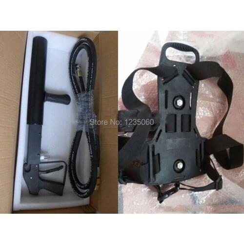 Free shipping 1pc/lot Handhold CO2 DJ smoke machine with Belts pistol CO2 jet Machine stage effect machine