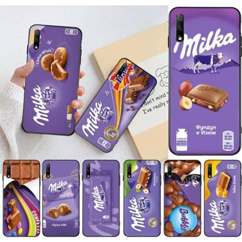 Chocolate Milka Box Phone Cases For Huawei Nova 6se 7 7pro 7se honor 7A 8A 7C Prime2019