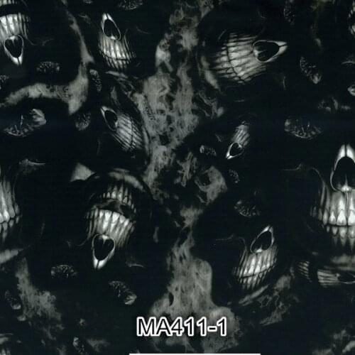 CS skull water transfer printing film width 100CM MA411-1 printed water transfer film