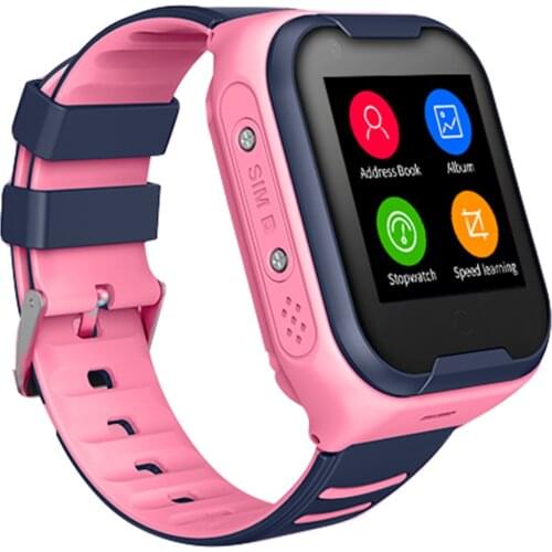Kids Smart Phone Watch With Camera Waterproof 4G GPS Locator Video Call Phone Watch For Children Boys Girls