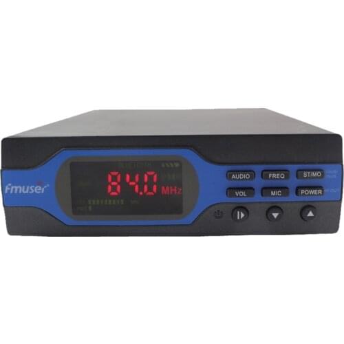 5 pcs of Fmuser FU-X01A 1W FM Transmitter FM radio broadcastiong for Church drive-in
