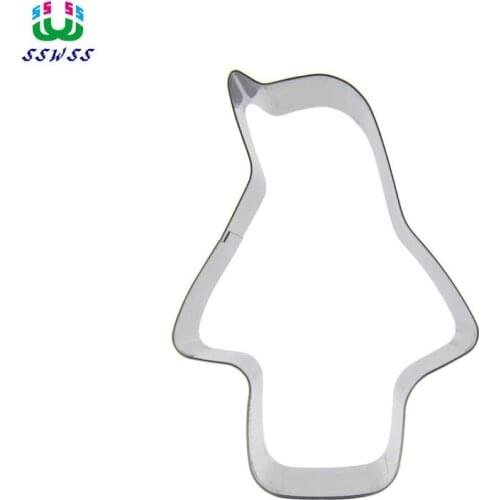 Animal Cake Cookie Biscuit Baking Molds,Emperor Penguin Shaped Cake Decorating Fondant Cutters Tools,Direct Selling