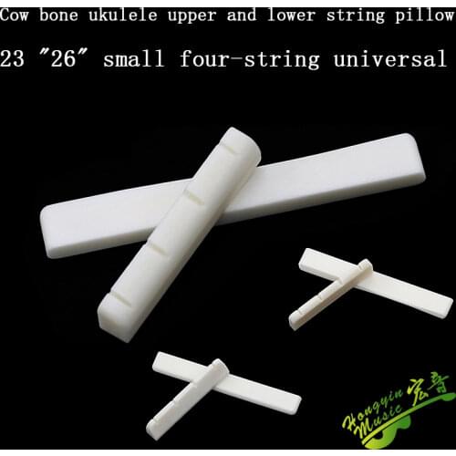 1 PCS Real Ox bone 6 String Guitar Bridge Saddle Part For Folk Acoustic Guitar Bridge Saddle 72mm/74mm/76mm/80mm/100mm* 3.0*9/12