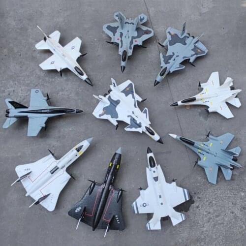 Ready To Fly EPP RC Plane Jet Fighter SR71 Su30 F22 F16 F35 F18 for Beginners