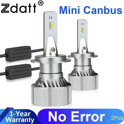 New High Power H4 Led H7 led Headlight Bulb H1 H8 H11 LED H7 Lamp 12V HB3 9005 HB4 9006 6000K 100W 12000LM Mini Auto Lights