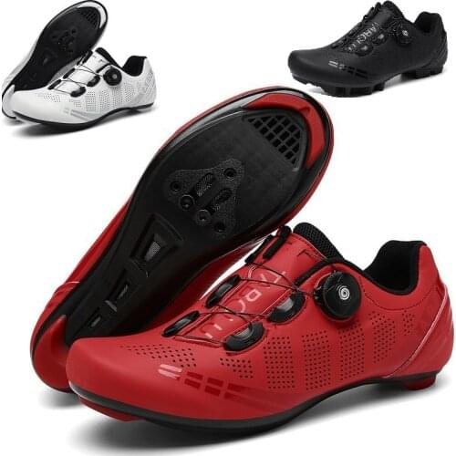 Cycling MTB Shoes Men Sport Route Road Bike Speed Flat Sneaker Racing Women Bicycle Mountain Cycling Footwear