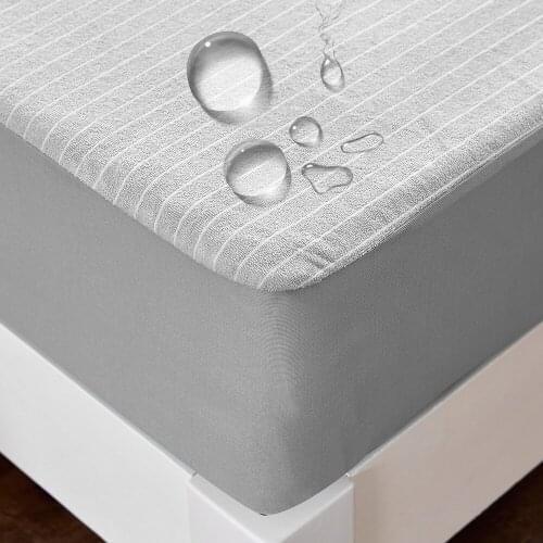 Terry cloth Waterproof mattress Cotton Separates baby urine Anti-mite Bed cover Breathable bed protective case fitted sheet