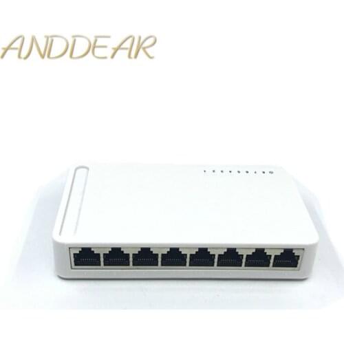OEM New model 8 Port Gigabit Switch Desktop RJ45 Ethernet Switch 10/100/1000mbps Lan Hub switch 8 portas