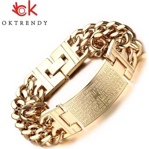 OKTRENDY OK Golden Bracelets