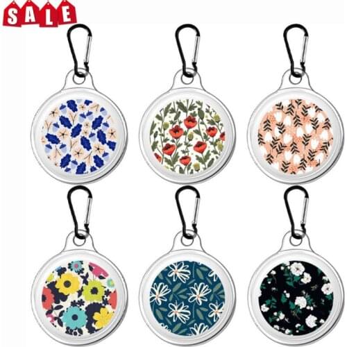 Silicone Protector Cover Keychain For AirTags Shockproof Anti-scratch Anti-fall Protective Case Key Holder Shell Case