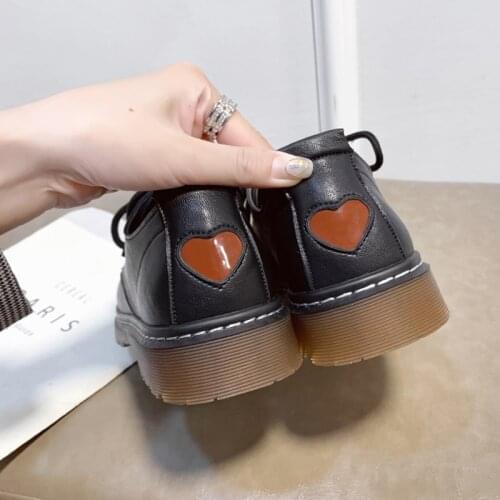 Retro Mary Jane shoes college style flat small leather shoes Japanese retro British style 2020 autumn new womens shoes