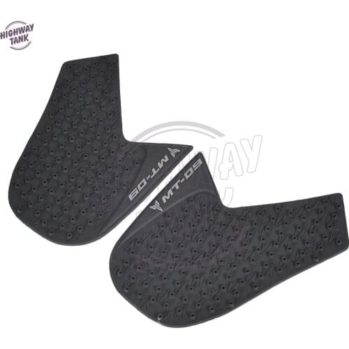 Motorcycle Tank Traction Side Pad Gas Knee Grip Protector Anti Slip Stickers Case for YAMAHA MT-09 2014 2015 2016