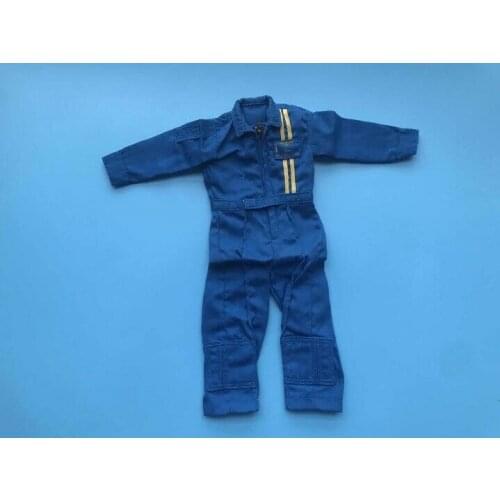 1/6th Modern U.S. Pilot Blue Angel Jumpsuit Model for 12" Action Doll