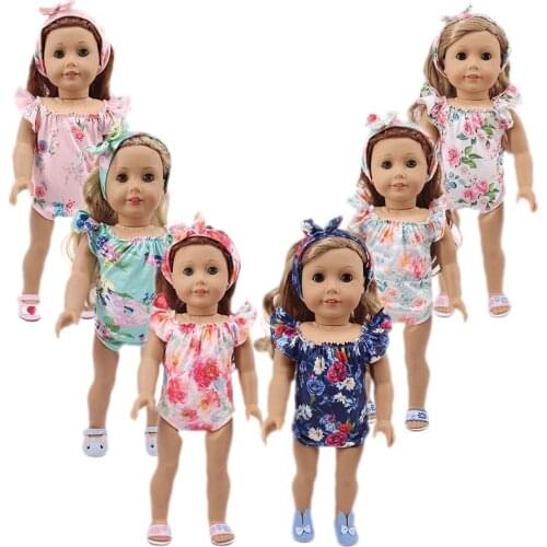 43cm Reborn Baby Doll Swimsuit And 18-inch American Doll Clothes, Christmas Gifts For A Generation Of Girls, Childrens Toys