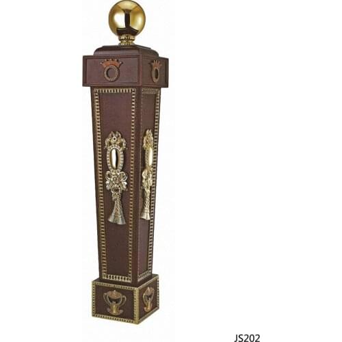 Freeshipping 1200mm JS202 Column Customade Floor Mount Newel Handrail Armrest Post Pillar Pole for Staircase