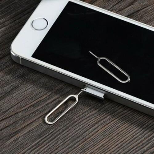 FengTai 10pcs High Quality SIM Card Tray Removal Tool Card Needle Eject Needle Key For iphoneX 7/8p 6 Plus for Samsung Android