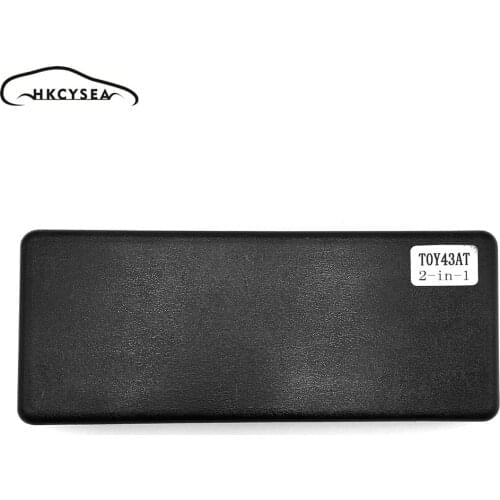 HKCYSEA TOY43AT 2 In 1 Lishi Tool Auto Key Repair Tool