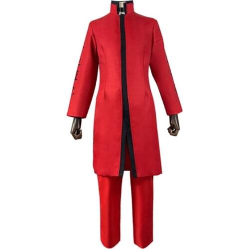 Anime Tokyo Revengers Tenjiku Izana Kurokawa Rindo Haitani Cosplay Costume Embroidery Jacket Halloween Party Red Uniform Suit