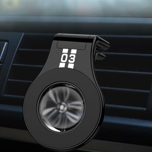 Magnetics Mobile Phone Holder Car Bracket with Scent in Car Air Vent Clip Mount Stand for 3-7inch Phones