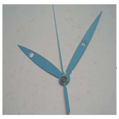Clock Movement Mechanism Blue Hands DIY Repair Parts Kit