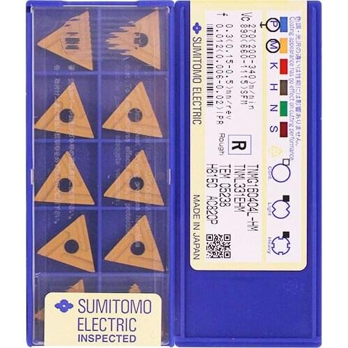 Original Carbide Insert CNC TNMG160404L For Blade Processing