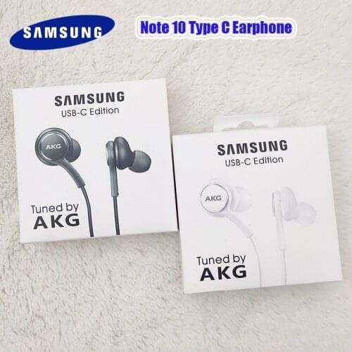 Original Samsung AKG Earphone Type C In-Ear Headphone With Mic Wire For Galaxy Note 10 S21 S21 S20 Ultra S20 S20+ S20FE A90 A80