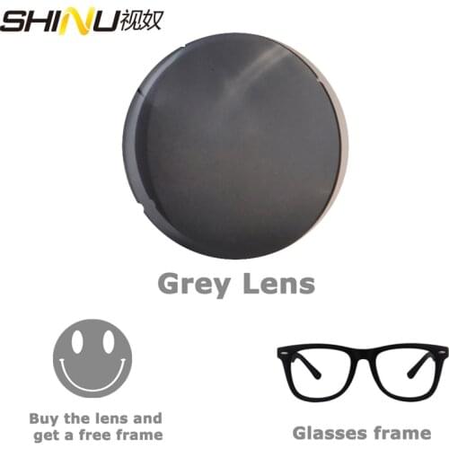 Polarized Prescription Glasses Lenses Myopia Eyeglasses Lenses Women Men Mirrored Sunglasses Lenses Color Prescription Eyewear