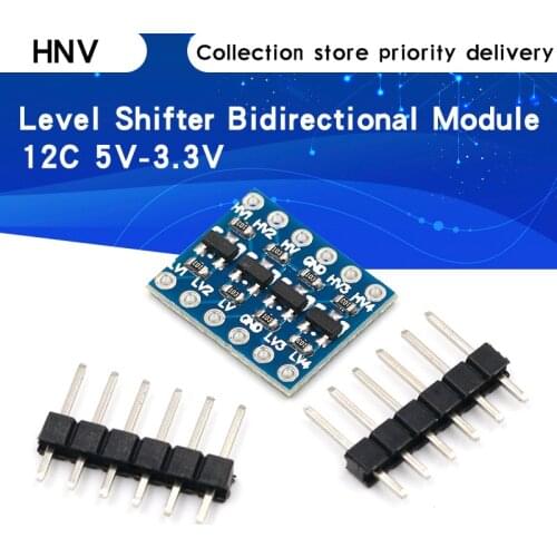 IIC I2C Logic Level Converter Bi-Directional Module 5V to 3.3V For Arduino