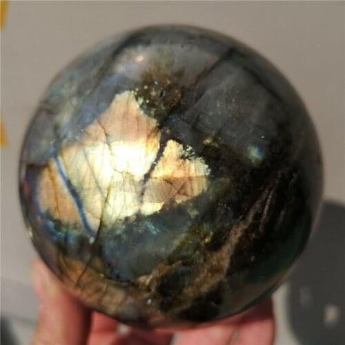 The most beautiful natural labrador crystal ball treatment