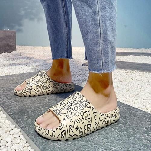 2021 Womens Summer Flip Flops Slippers Soft Slides Men Women Couple Home Bathroom Non Slip Casual Beach Vocation Fashion Shoes