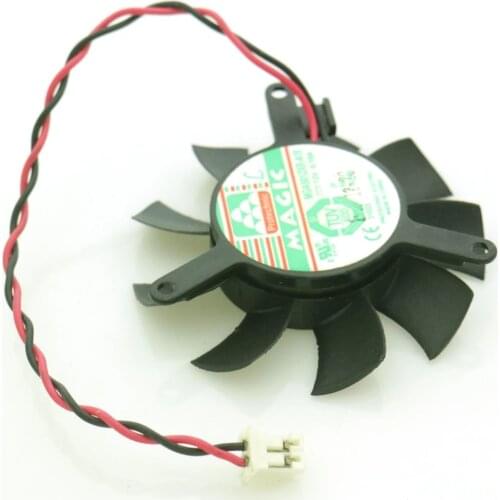 MAGIC MGA5012XR-A10 MGA5012XF-A10 0.19A 45mm 39*39*39mm Video Fan For NVIDIA Graphics Video Card Fan 2Pin