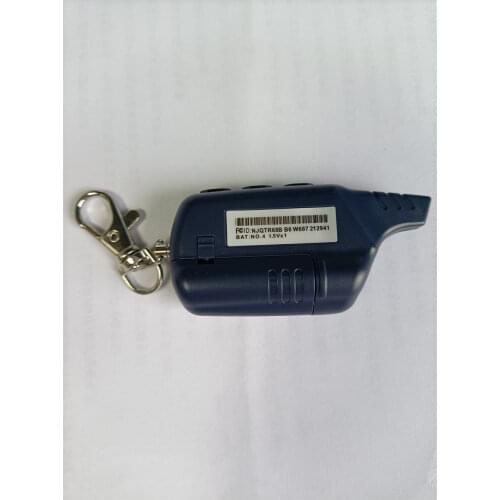 B6 2-way LCD Remote Control Key Fob Chain For Russian Vehicle Security Two way Car Alarm System Twage Starline B6