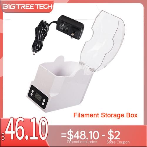Filament Storage Dry Box 3D Printer Filament Holder PLA ABS Nylon Dryer Keep Filament Dry Measuring Weight With Power Converter