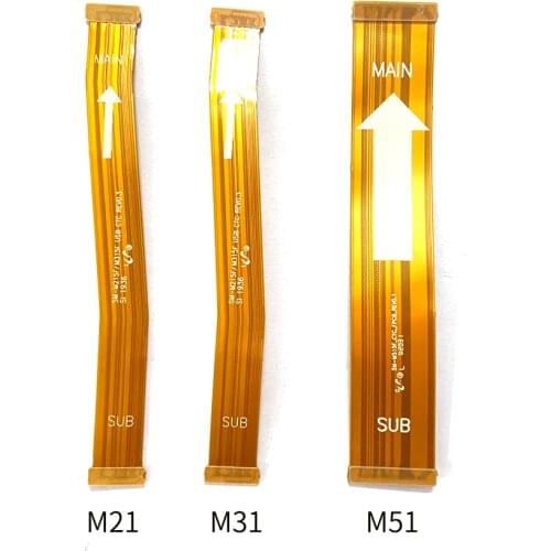 For Samsung Galaxy M21 M31 M31S M51 A21 A21S A217 A31 A41 A51 A71 Main Motherboard Flex Cable Connector USB Board Ribbon