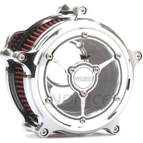 Chromed clarity see through Air Cleaner For harley sportster 1200 1991-2020 air intake filters For harley sportster 883