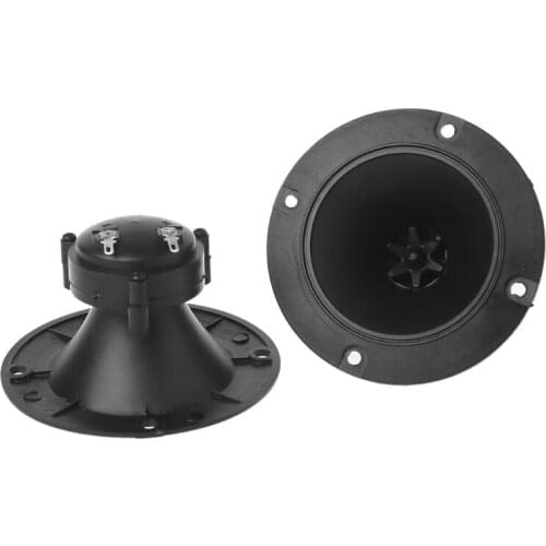 1 Pair 96mm Audio Speakers Tweeter Piezo Treble Piezoelectric Speaker Portable Microphone