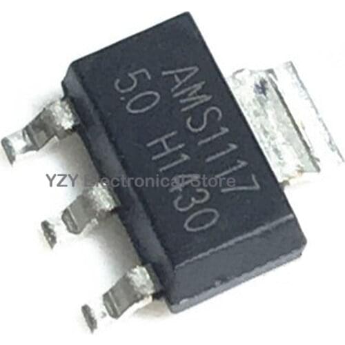 10pcs/lot AMS1117-5.0 AMS1117-5.0V , AMS1117 1117 5V 1A SOT223 Voltage Regulator Brand New Fast Shipping