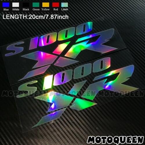 2X Motorcycle body Wheels Fairing Helmet Tank Pad decoration logo reflective Accessories Stickers Decals For S1000XR S1000 XR