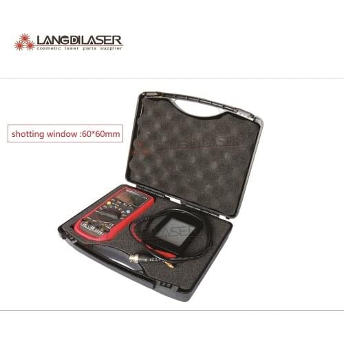 808nm diode laser and Intense pulsed light energy meter , large window : 60mm*60mm , , for big spot size measure