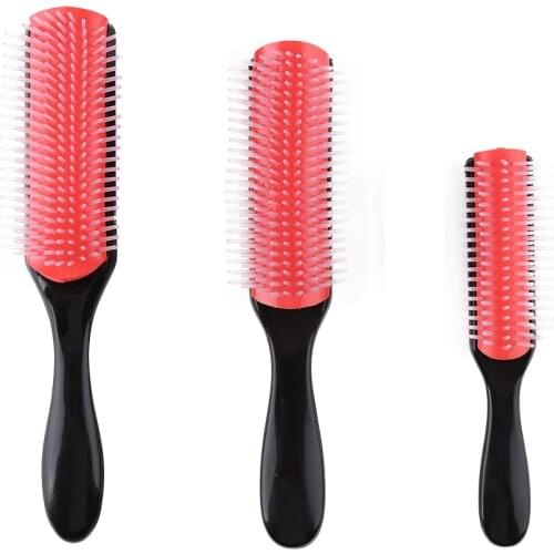 Nine-Row Styling Comb Hair Salon Comb Curly Hair Straight Hair Massage Ribs Comb Smooth Hair Scalp Massages Tool Unisex