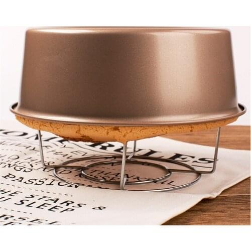 Baking Tools Cake Inverted Cooling Rack Stainless Steel Inverted Frame Cake Rack Cake Fork Cake Drying Rack Dessert Tools